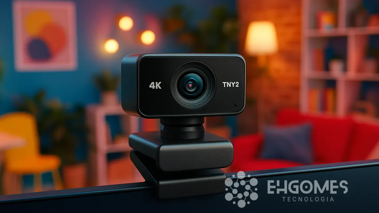 Webcam 4K Tiny 2 com até 30% OFF na Amazon