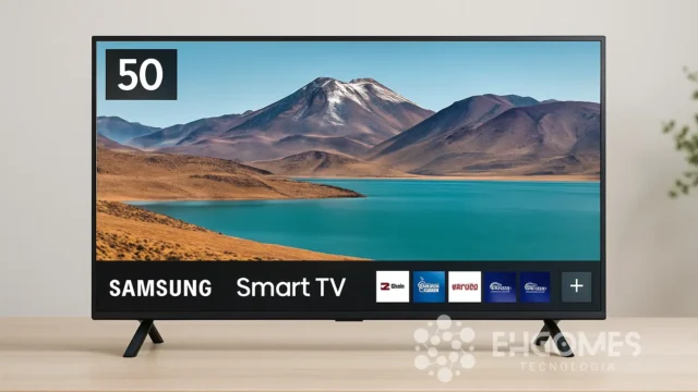 Samsung Smart TV 50" 4K com 18% OFF em até 10x na Amazon; ver cores
