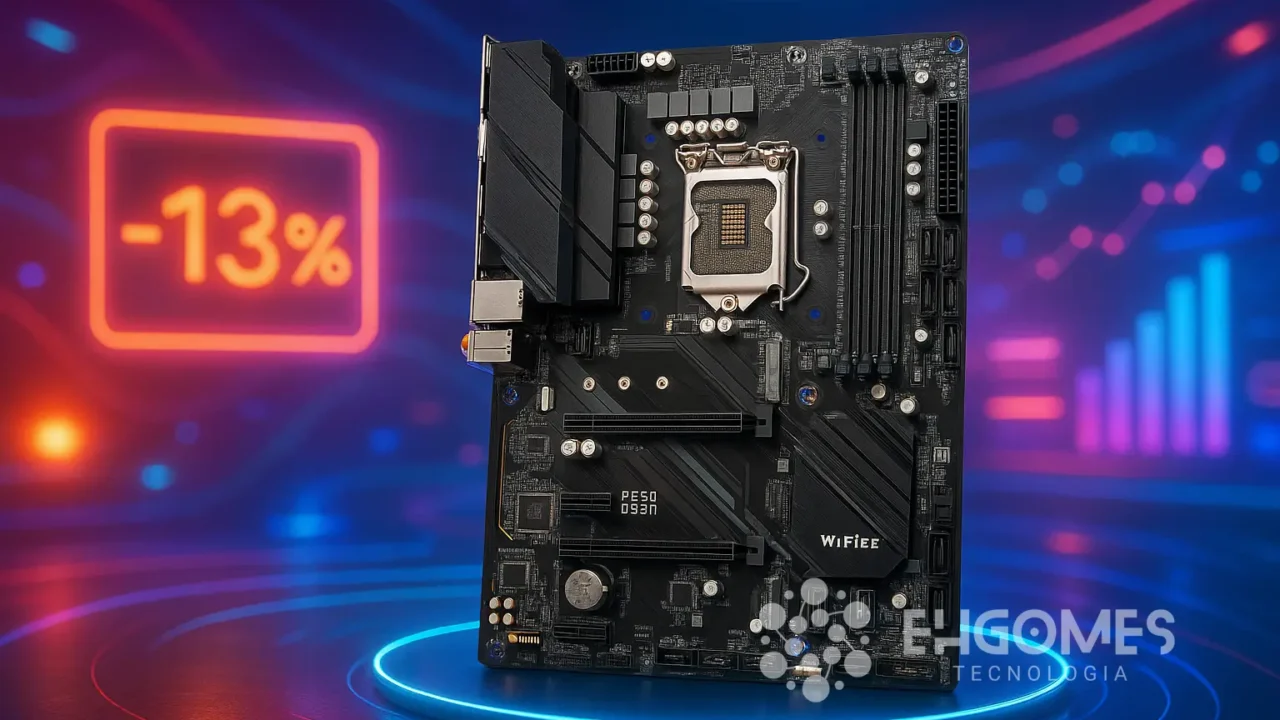 Placa Mãe Gigabyte B860 DS3H WIFI6E com 13% OFF na Amazon; 10x sem juros e preço monitorado
