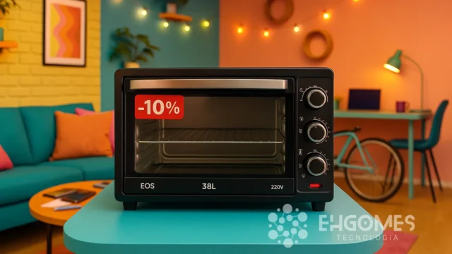 Forno EOS 38L com 10% OFF e 220V disponível na Amazon