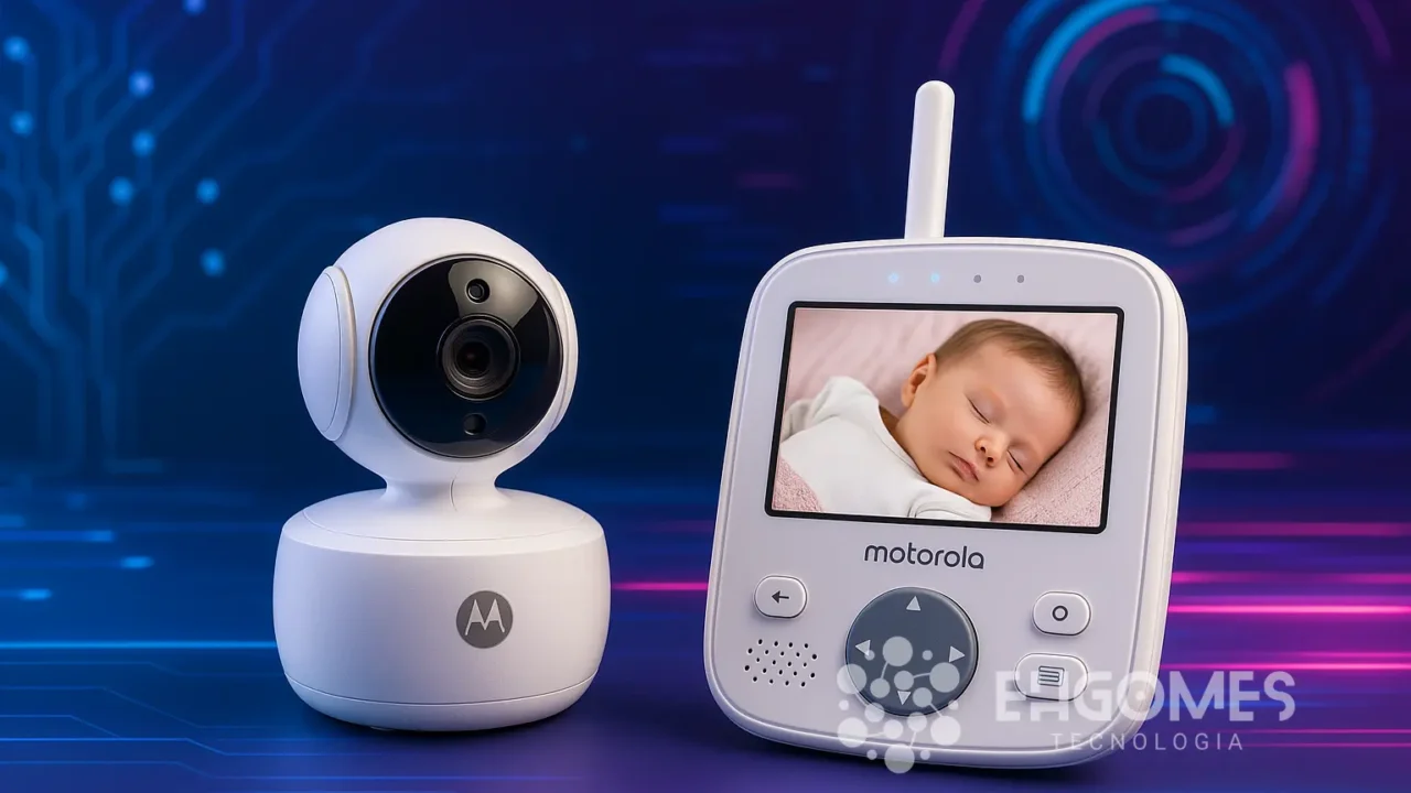 Babá Eletrônica Motorola com 9% OFF na Amazon