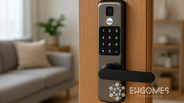 COMBO Fechadura Yale com biometria e senha pelo menor preço na Amazon, economize
