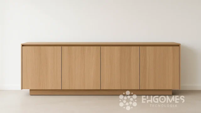 Balcão Volga 200cm MDF por R$ 3.699 na Amazon