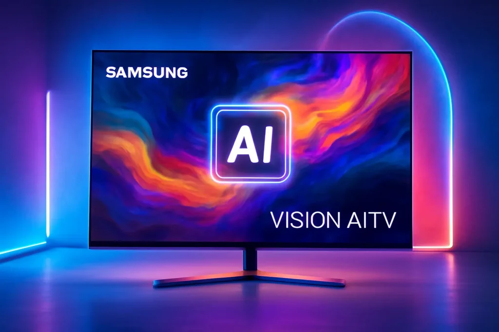 Descontos de até 45%: 6 Samsung Vision AI TV 50" em oferta especial
