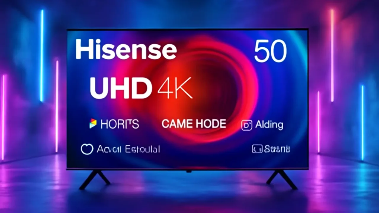 Melhor Hisense Smart TV UHD 4K DLED com HDR10+ e Dolby Vision