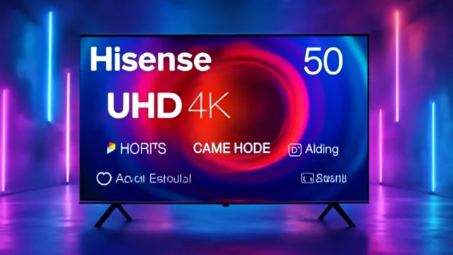 Melhor Hisense Smart TV UHD 4K DLED com HDR10+ e Dolby Vision