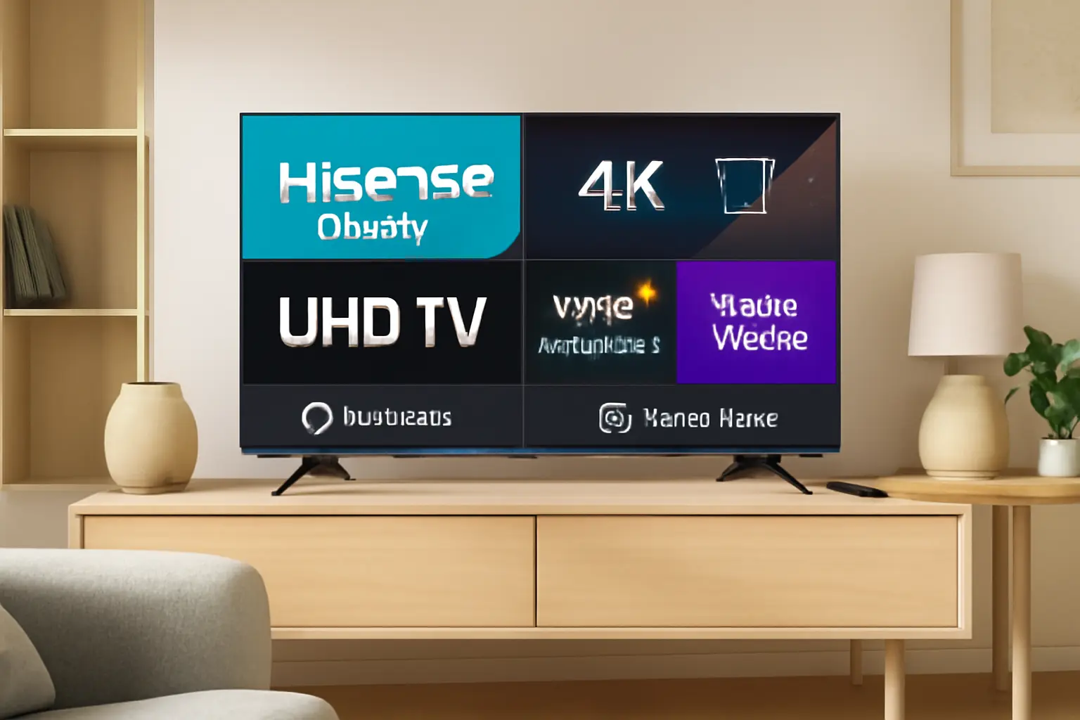 Desconto exclusivo: 3 Hisense Smart TVs com ofertas na Amazon