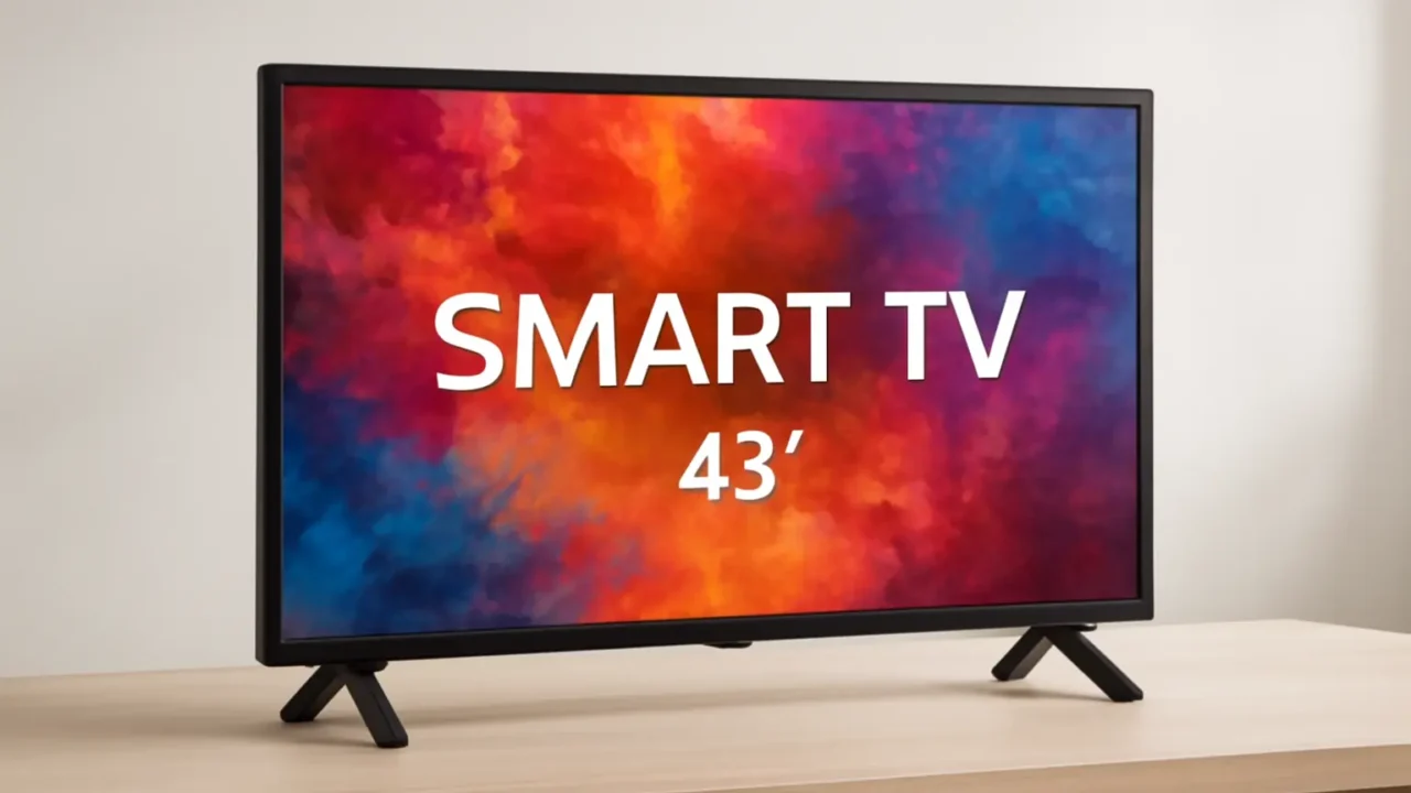 Os melhores modelos de Smart TV LG 43" bons e baratos no Brasil