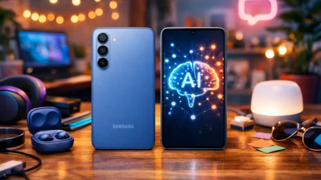 Som imersivo: 3 Celulares Samsung Galaxy S25 FE 5G com áudio de qualidade