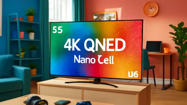 Compactos e poderosos: 6 Smart TVs 55" 4K QNED LG para sua casa