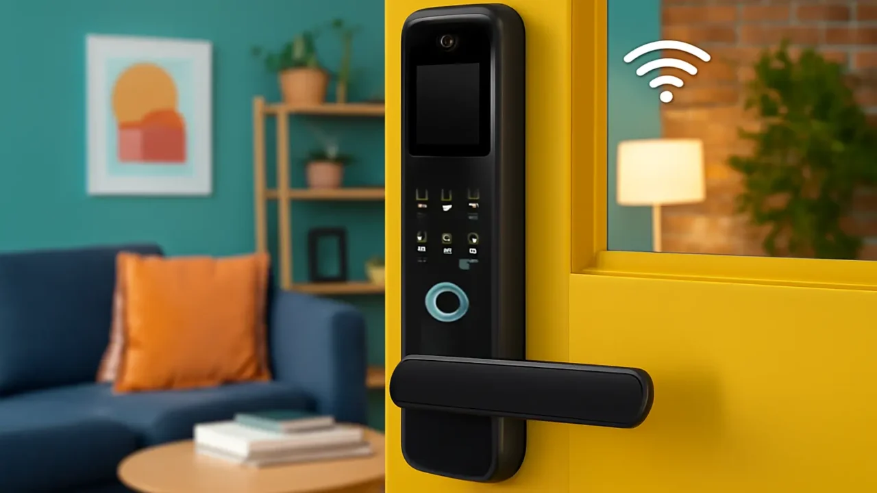 Fechadura Eletrônico Digital Biométrica Com Câmera Wifi: barato e confiável para todos os bolsos