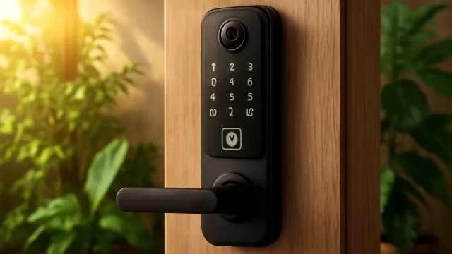 3 Fechaduras Eletrônico Digital Biométrica Com Câmera Wifi para segurança 12/14/2025