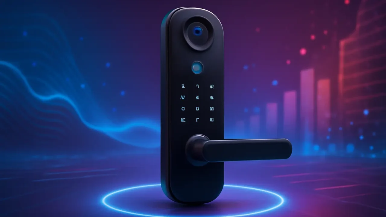 3 Fechaduras Eletrônicas Digitais com Câmera e App para Segurança em 12/15/2025