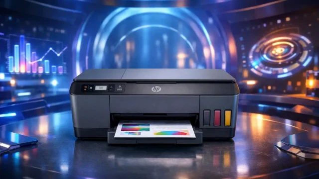 Design premium: 6 Impressoras Multifuncionais HP Smart Tank por preço justo