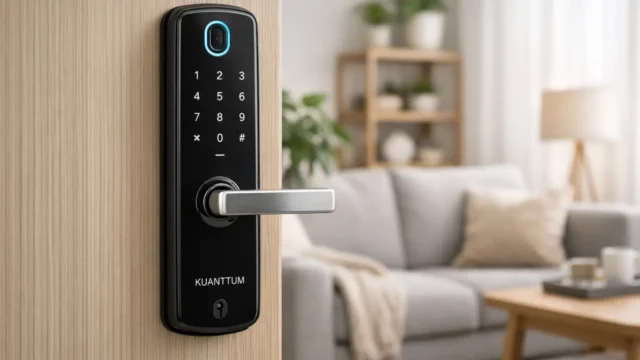 Autonomia top: 3 Fechaduras Eletrônicas Digitais Kuanttum com Biometria