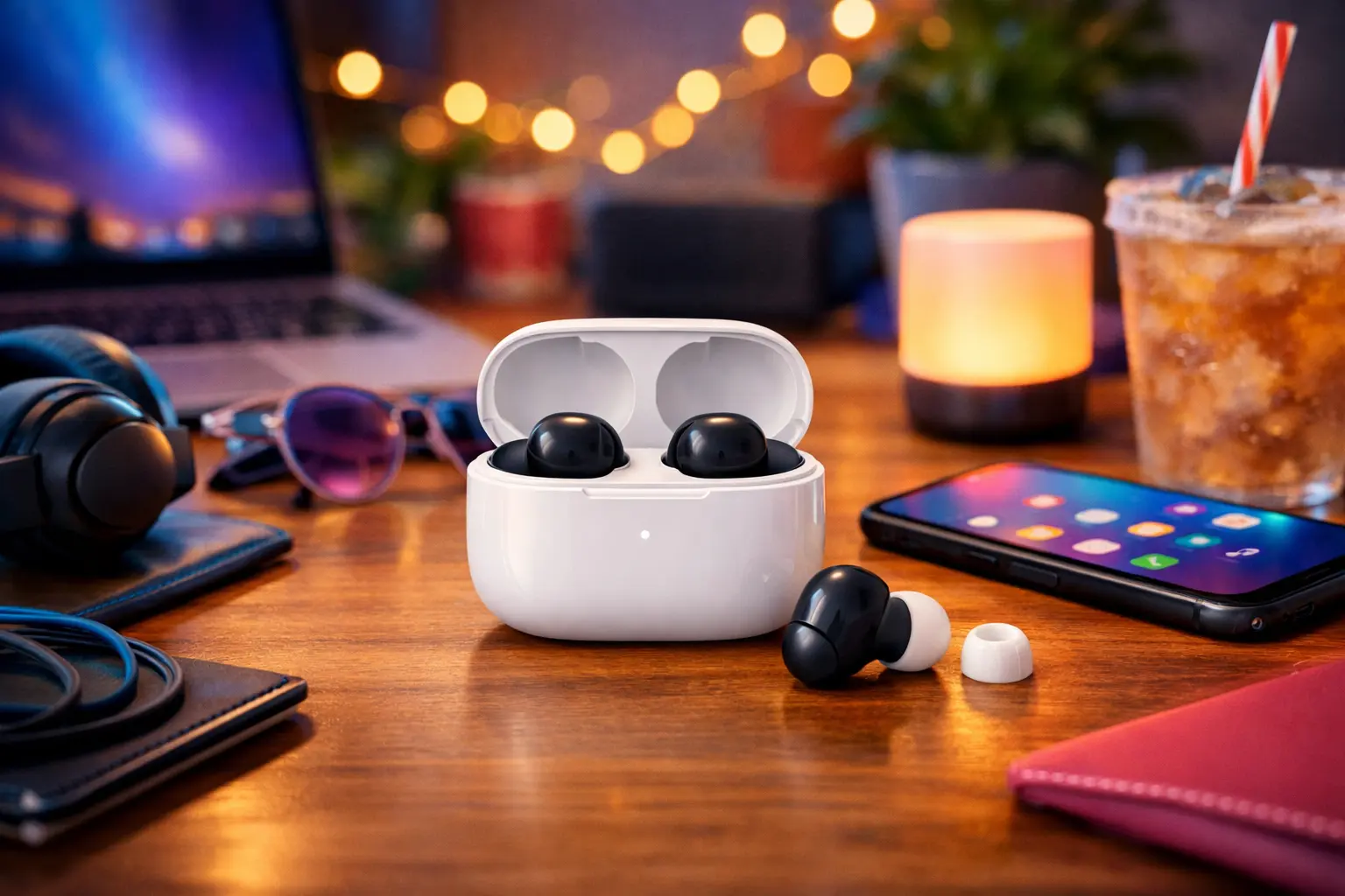 Design premium: 6 Redmi Buds 6 Play por preço justo