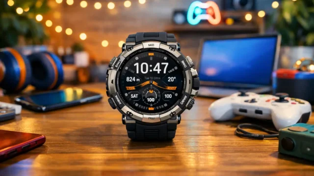 Bateria que dura: 6 Smartwatches Amazfit T-Rex Ultra para um dia inteiro