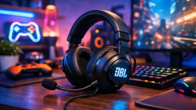 6 Headsets Gamer JBL Quantum 400 com Atualização Android Garantida