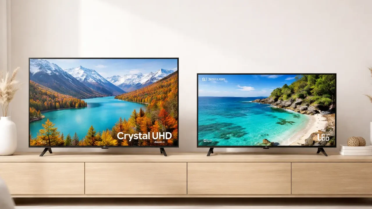 Samsung Smart TV 50" Crystal UHD 4K U8100F vs LG Smart TV 4K 43" UHD 43UA75: Tamanho ou Qualidade de Imagem?