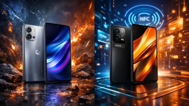 Moto g75 5G vs Poco X7 Pro 5G: resistência ou NFC?