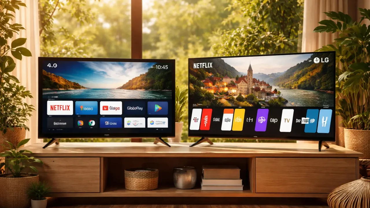 Smart TV 40" Philco vs Smart TV 43" LG: Qual oferece mais recursos para sua casa?