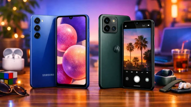 Samsung Galaxy A26 5G vs Motorola Moto G75 5G: Desempenho ou Câmera?