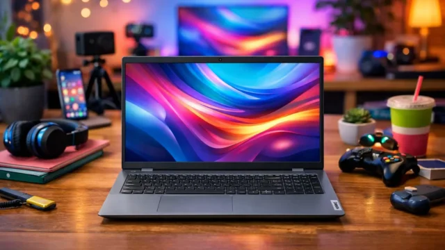 Autonomia top: 6 Lenovo IdeaPad Slim 3 com carregamento rápido