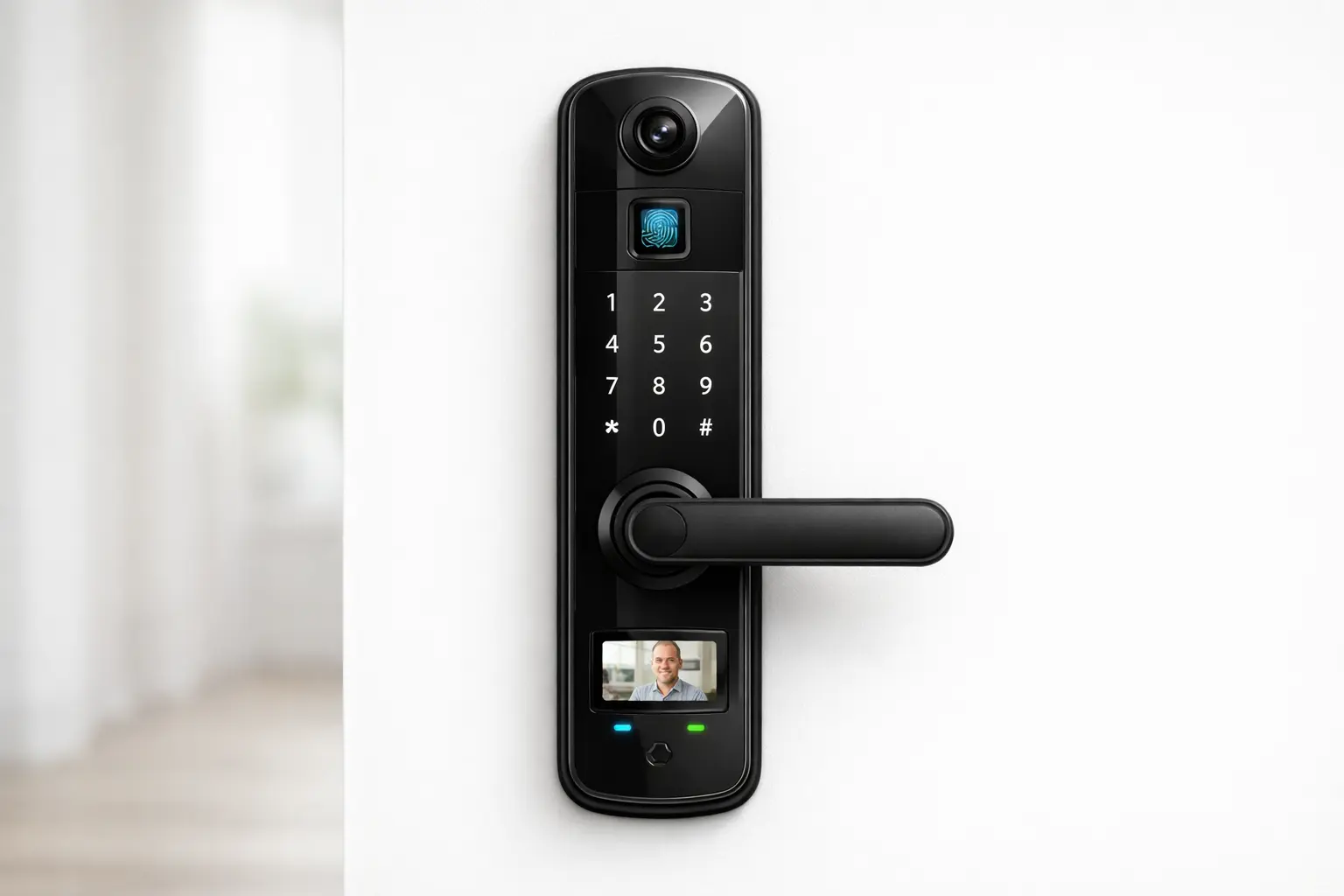 3 Fechaduras Eletrônicas Digitais com Câmera para Maior Segurança em 01/04/2026 22:51:41