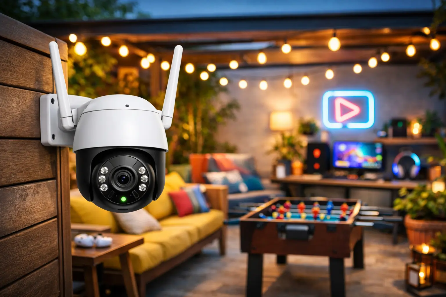 6 Melhores Câmeras WiFi Externas Compactas e Eficientes