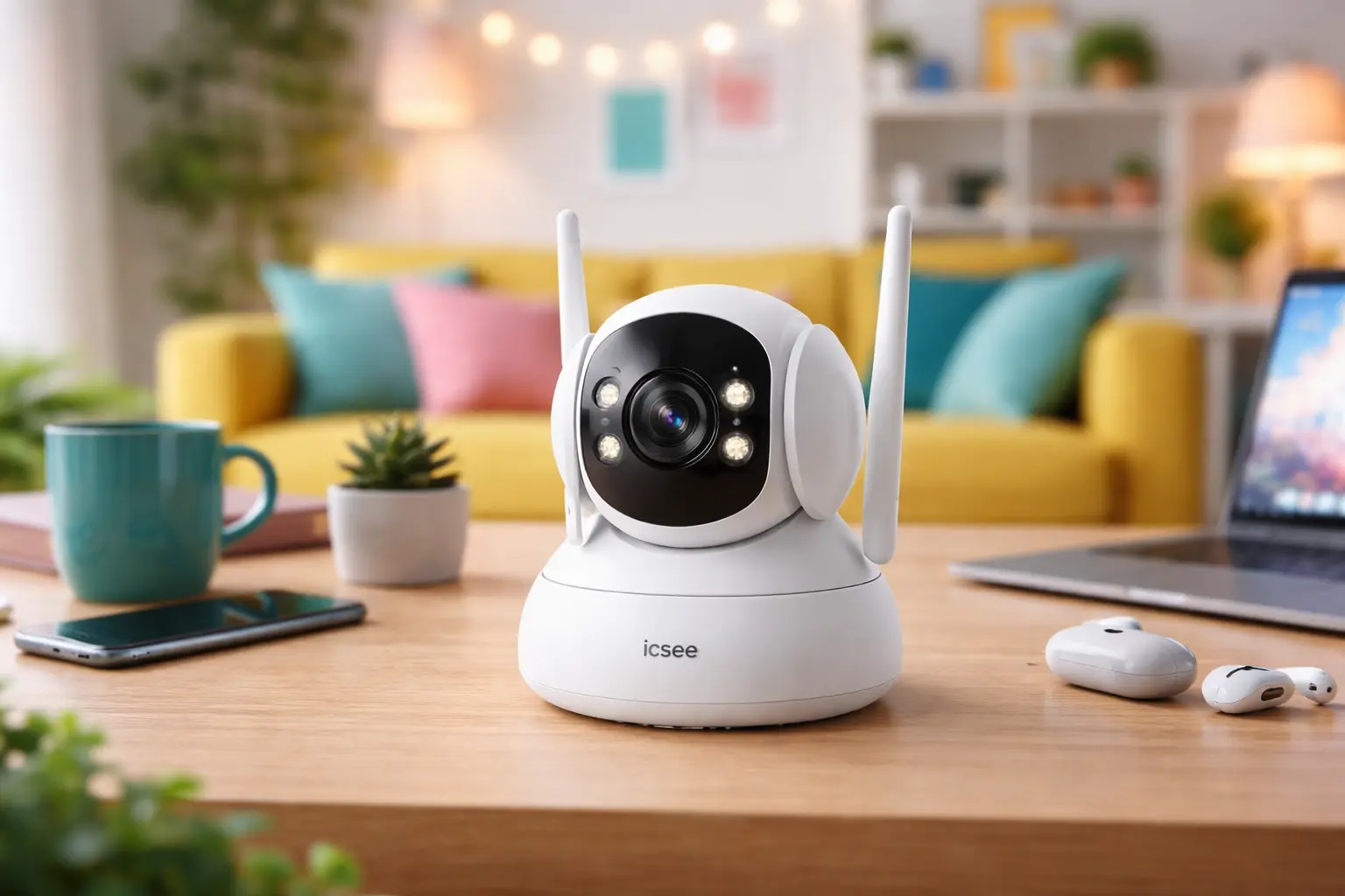 Bateria que dura: 6 Câmeras de Segurança WiFi ICSee para um dia inteiro