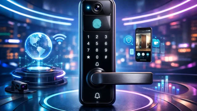 3 Fechaduras Digitais Biométricas com Wi-Fi e Controle pelo App Tuya