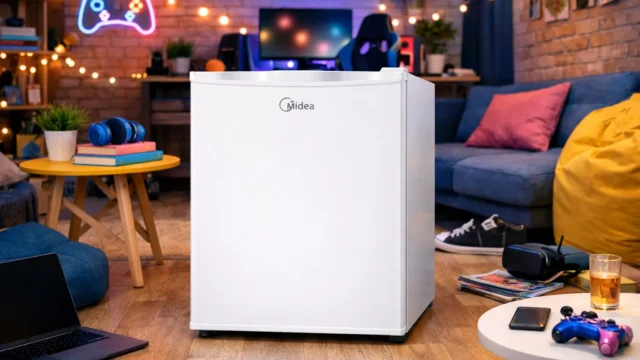 Promoção relâmpago: 3 Frigobares Midea até R$1.199 (válido 01/09/2026 23:25:11)