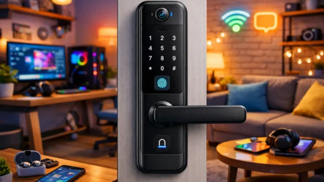 Desconto exclusivo: 3 Fechaduras Eletrônico Digital Biométrica Com Câmera Wifi, Controle do App Tuya