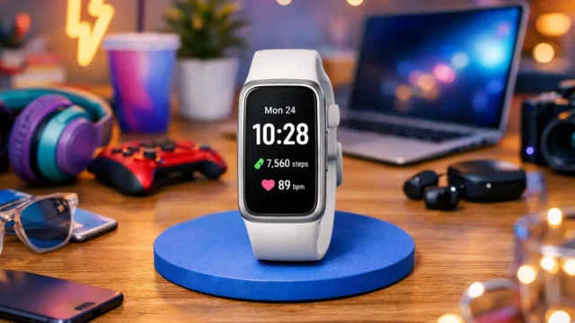 Fotografia noturna: 6 Smartwatches Galaxy Fit 3 que brilham no escuro