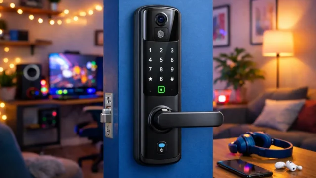 Fechadura Eletrônico Digital Biométrica Com Câmera Wifi: Barato e Confiável para Qualquer Bolso