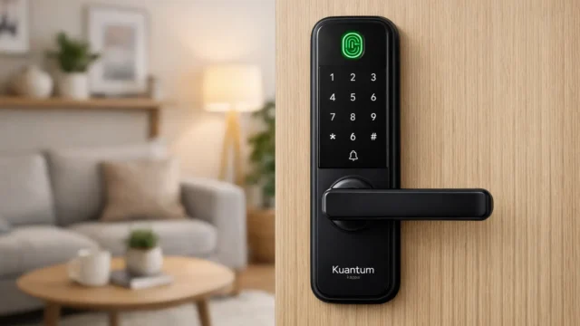 Autonomia top: 3 Fechaduras Digitais Biométricas com Carregamento Rápido