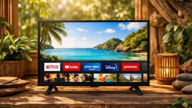 Menos de 200g: 6 Smart TVs 32" ultraleves