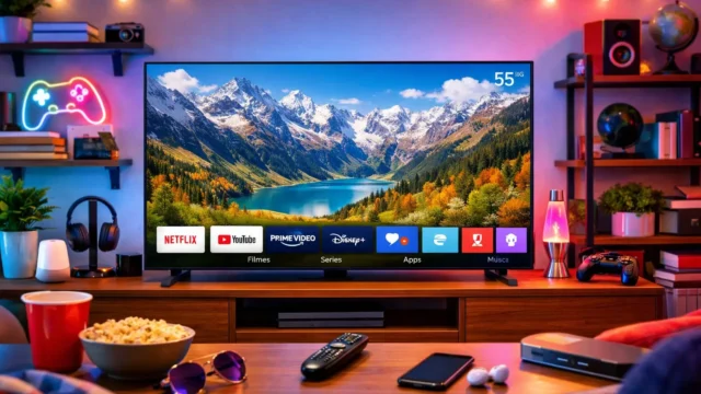3 Melhores Smart TVs 4K LG UHD 55UA85 para sua casa em 01/12/2026 15:35:56