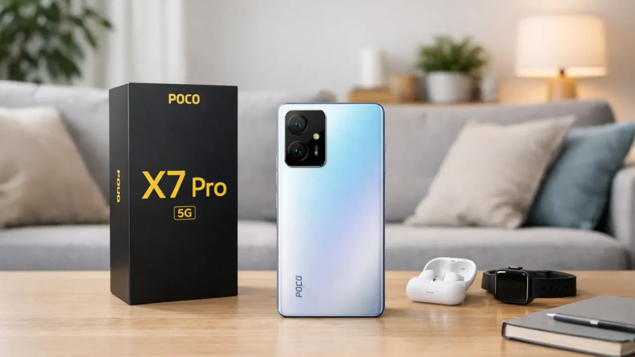 Menos de 200g: 6 Smartphones Xiaomi Poco X7 Pro 5G Ultraleves