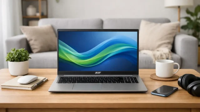 6 Notebook Acer Aspire Go 15 16GB prontos para viagem