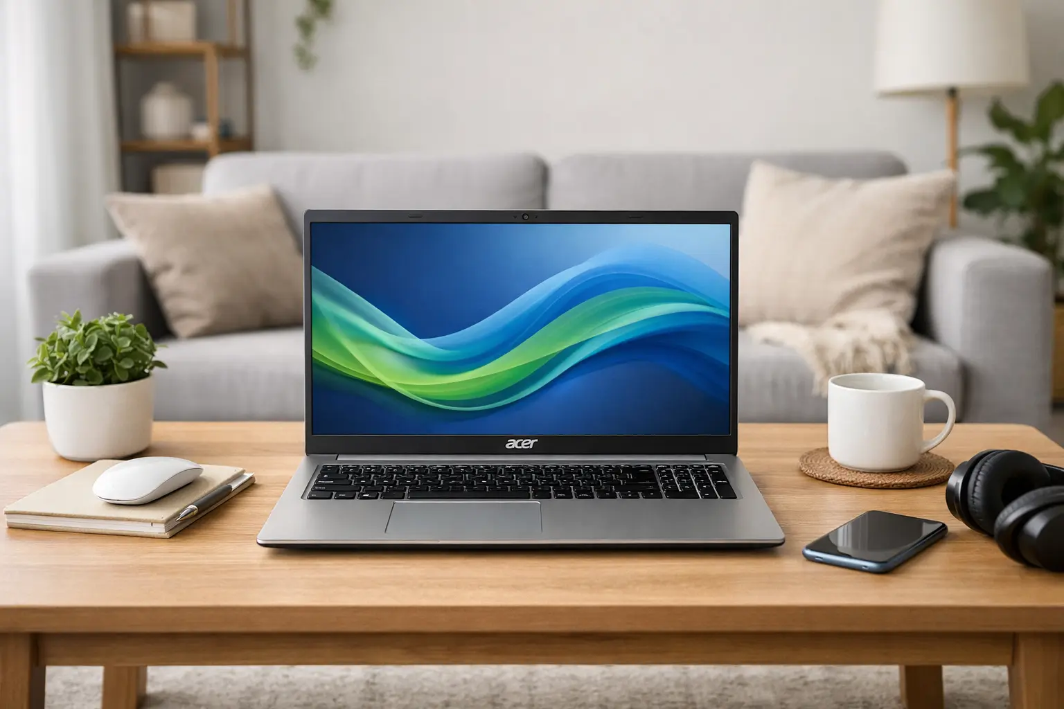 6 Notebook Acer Aspire Go 15 16GB prontos para viagem