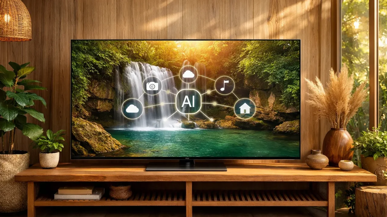 Design premium: 6 TVs Samsung Vision AI por preço justo