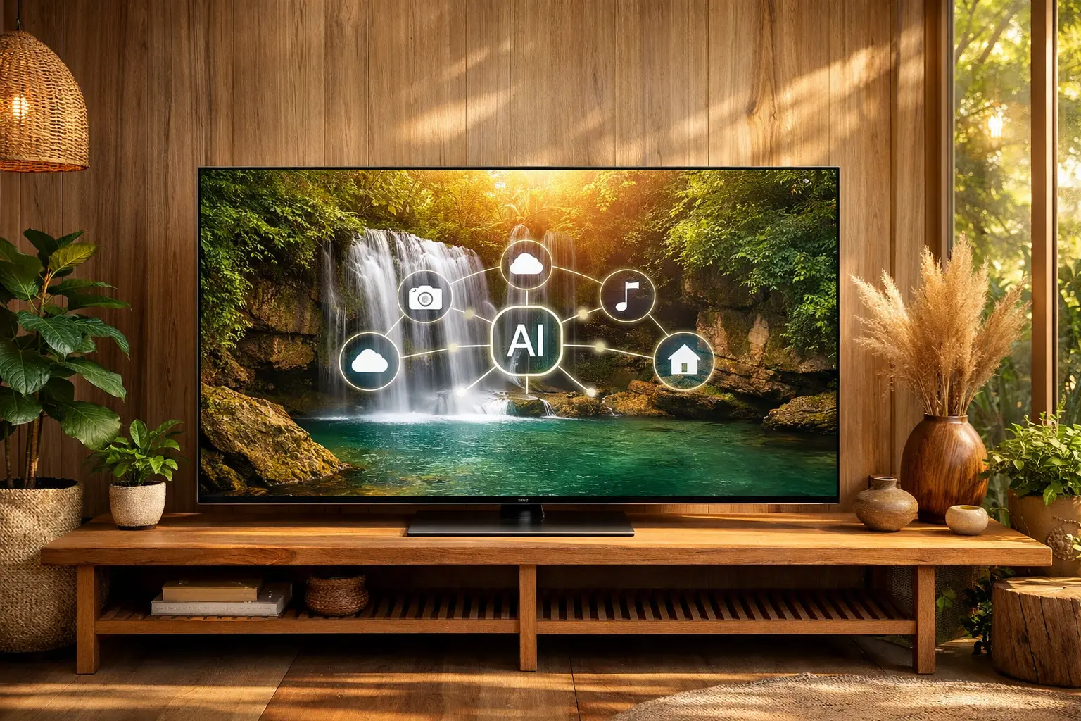 Design premium: 6 TVs Samsung Vision AI por preço justo