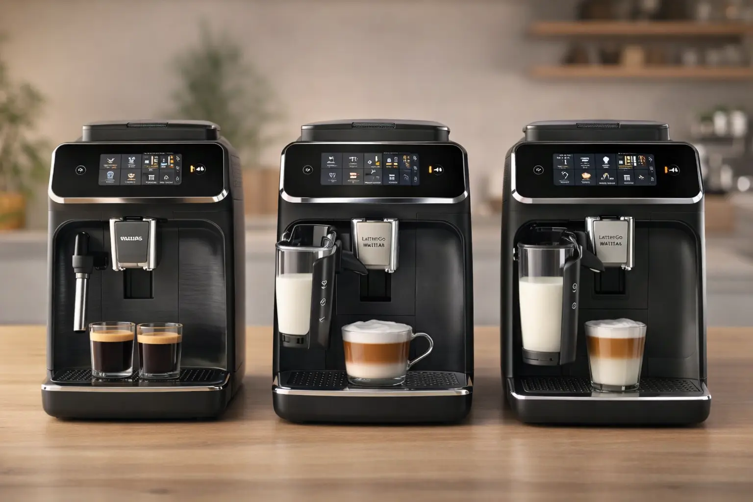 Compare 6 cafeteiras espresso superautomáticas com LatteGo e painel touch. Veja níveis de moagem e bebidas em 1 toque para escolher sem erro.