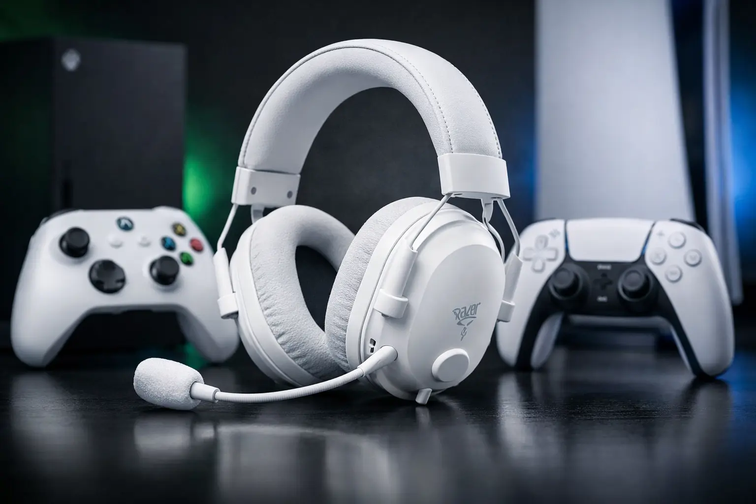 Razer lança versão branca do BlackShark V3 X HyperSpeed para Xbox e PlayStation