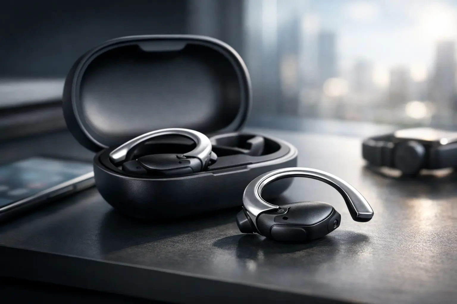 TCL aposta em fone open-ear com IA e até 36 horas de bateria