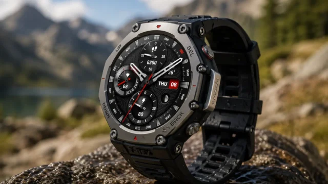 Amazfit T-Rex 3: GPS e mapas offline para treino e aventura