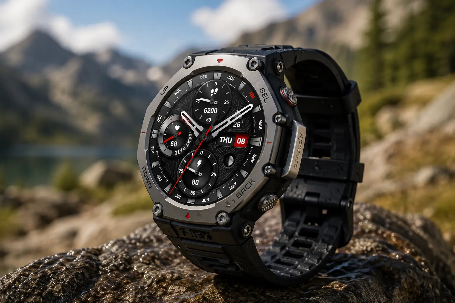 Amazfit T-Rex 3: GPS e mapas offline para treino e aventura