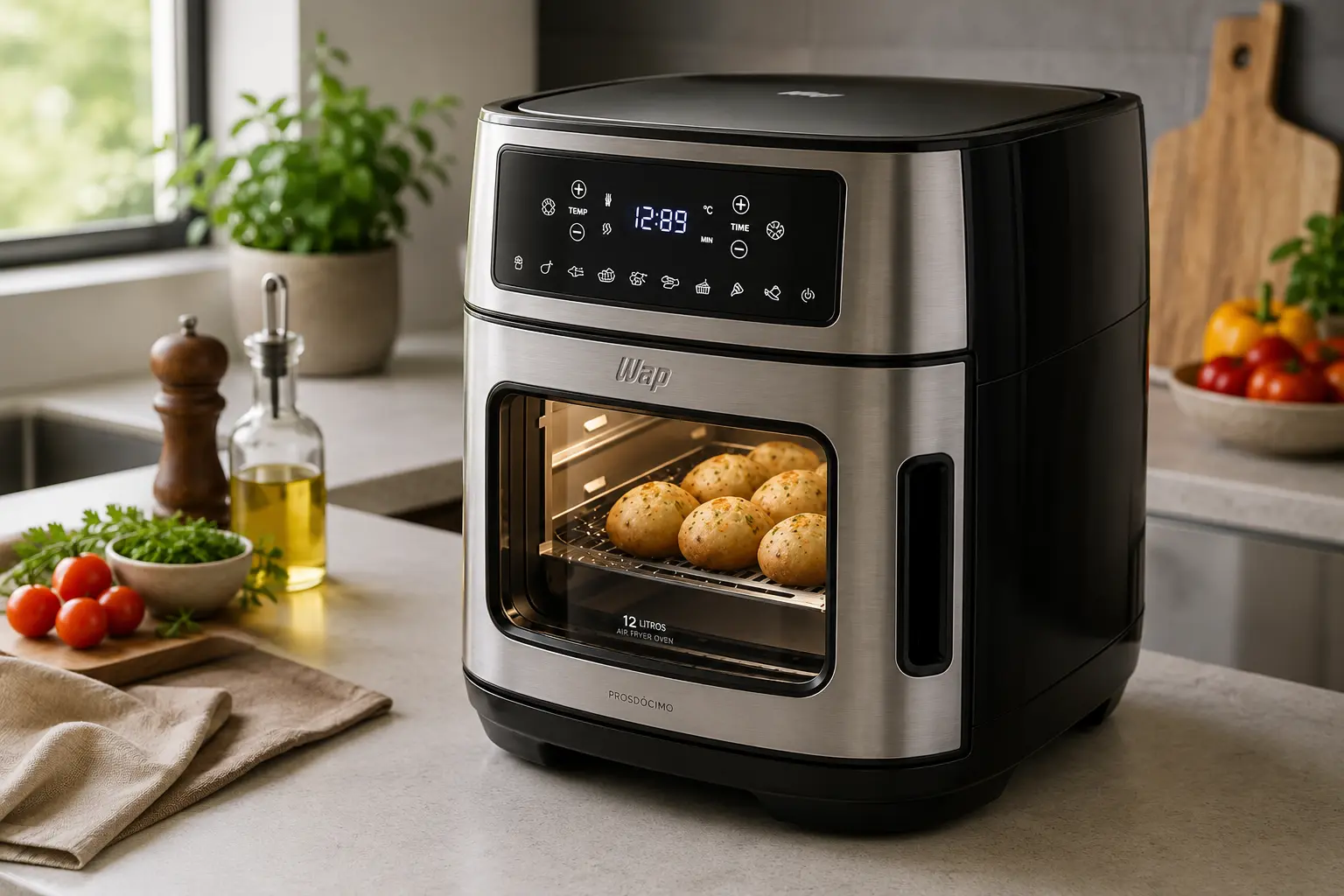 WAP Air Fryer Oven Digital 12L: para quem a capacidade faz sentido
