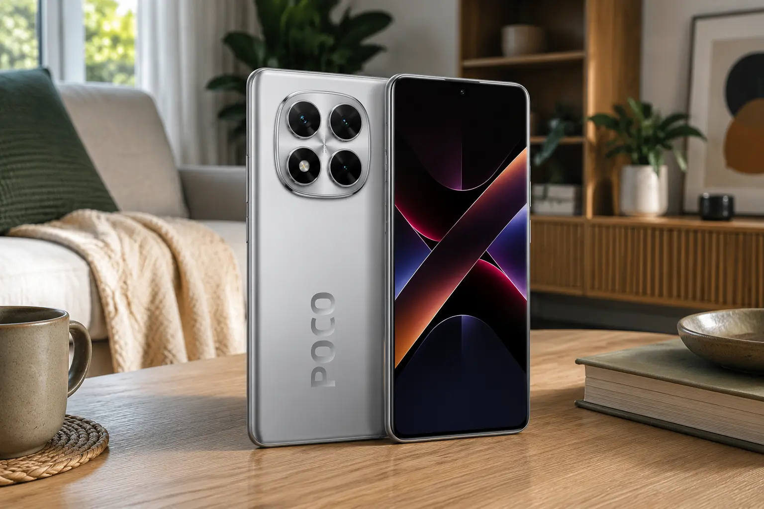 XIAOMI Poco X7 5G NFC: onde a tela curva AMOLED faz diferença